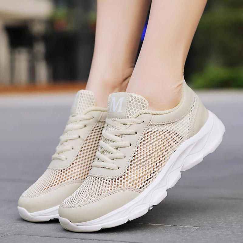 Japanese Lifestyle Store Online - Sommer Atmungsaktive Turnschuhe Frauen Mesh frauen