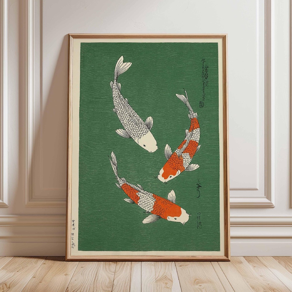 Japanische Koi-Fisch Poster Go – Japanese Zen Lifestyle Bewertung und Preis