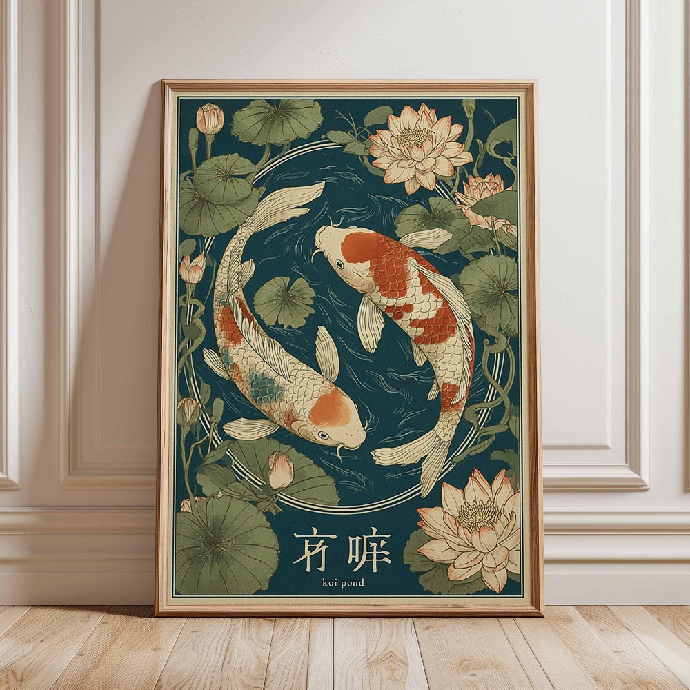 Japanische Koi-Fisch Poster Go – Japanese Zen Lifestyle Bewertung und Preis