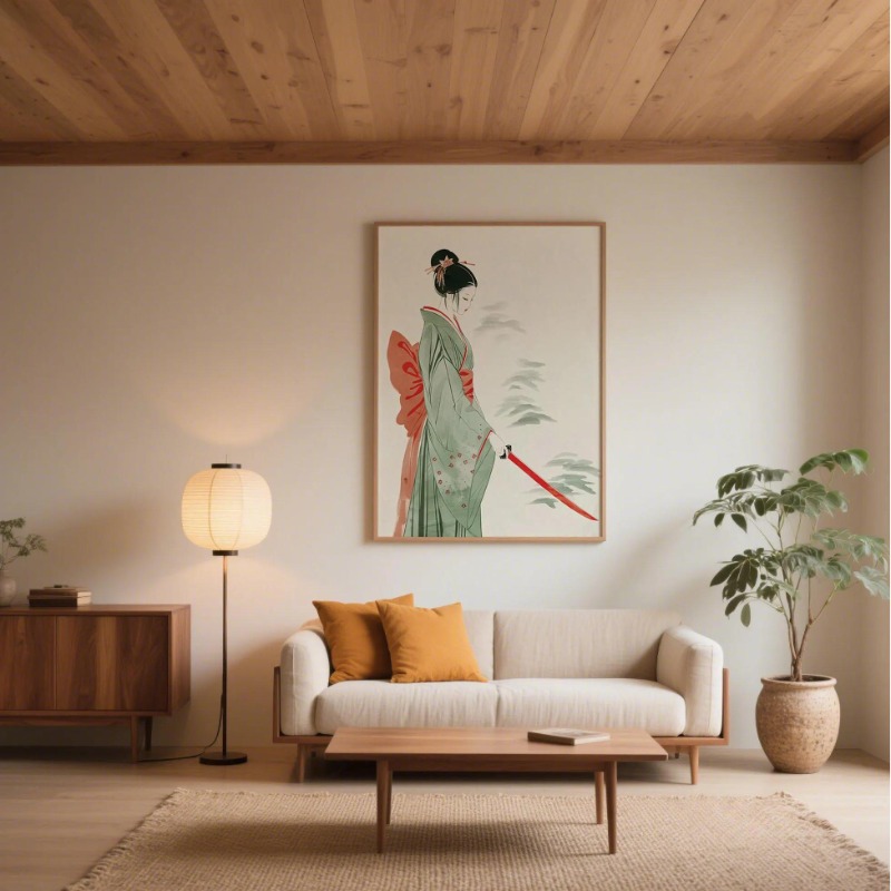 Mount Fuji & Crane Japanischer – Japanese Zen Lifestyle Bewertung und Preis